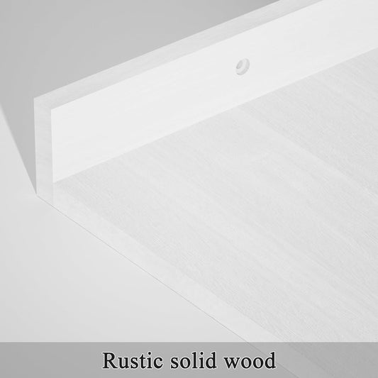 SRIWATANA Corner Wall Shelf, Corner Floating Shelves Wall Mounted, Rustic Wood Corner Shelves Set of 3 for Living Room,Bedroom, Kitchen