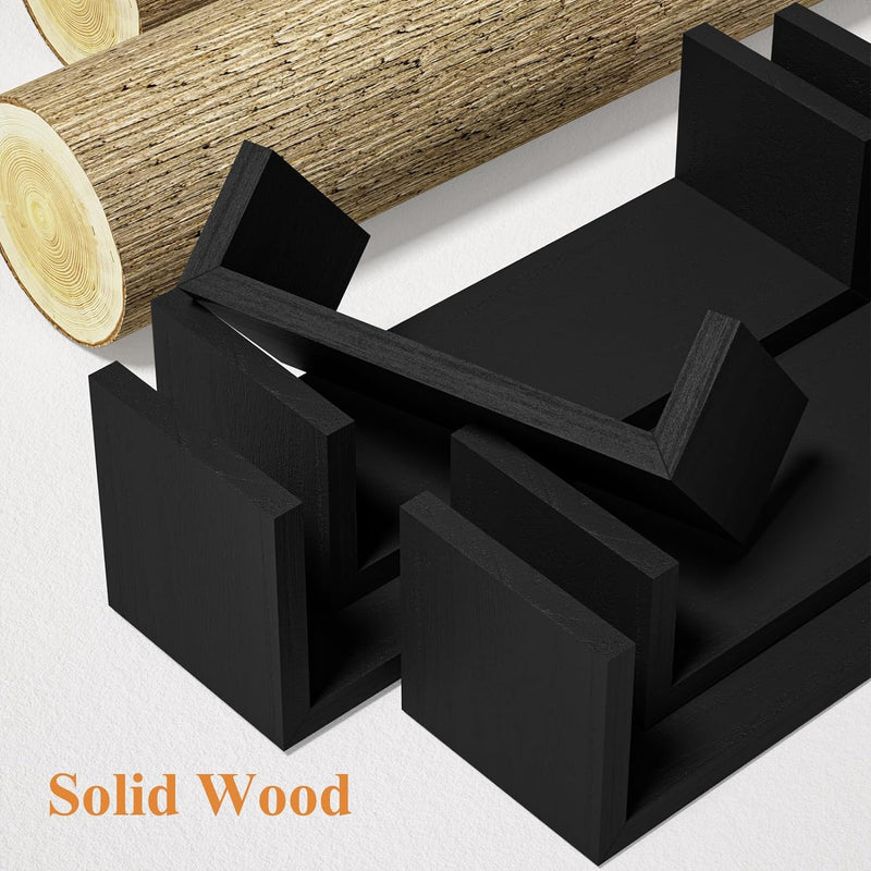 5 Pcs Wood Shelves for Wall Decor