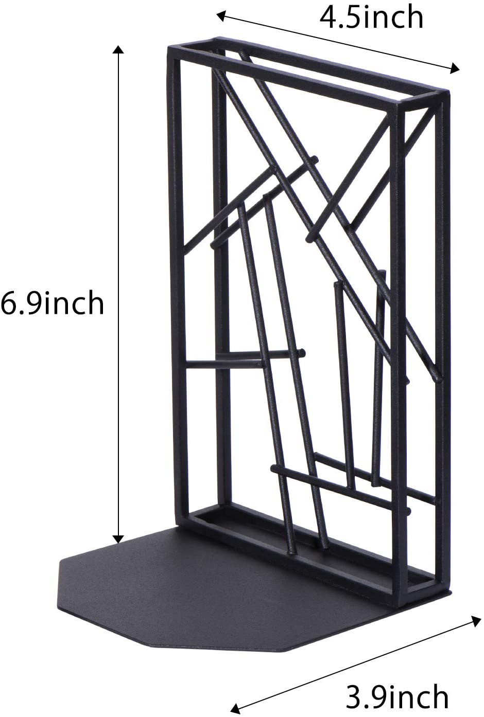 Book Ends Heavy Duty for Shelves Non-Skid & Anti-Scratching