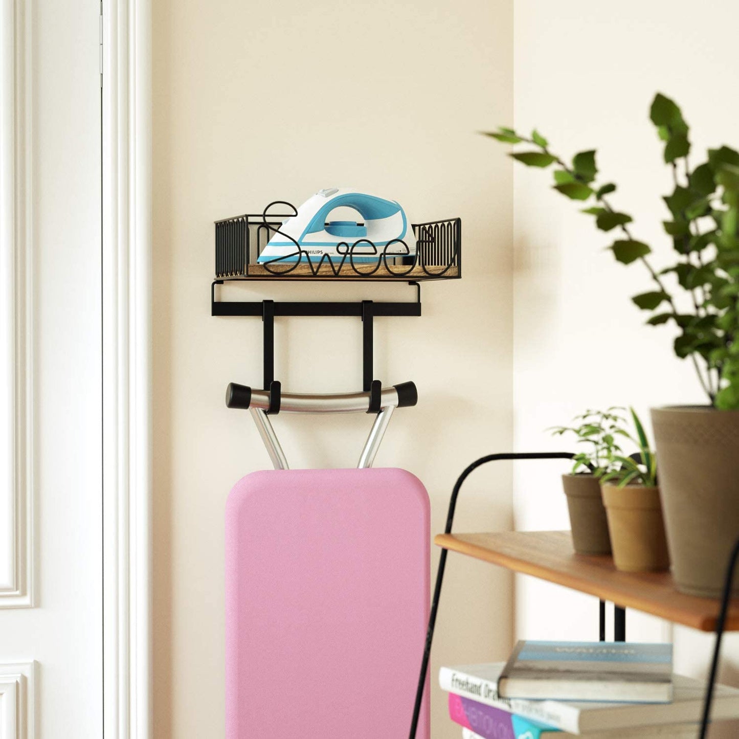 SRIWATANA New Style Chic Iron & Ironing Board Hanger