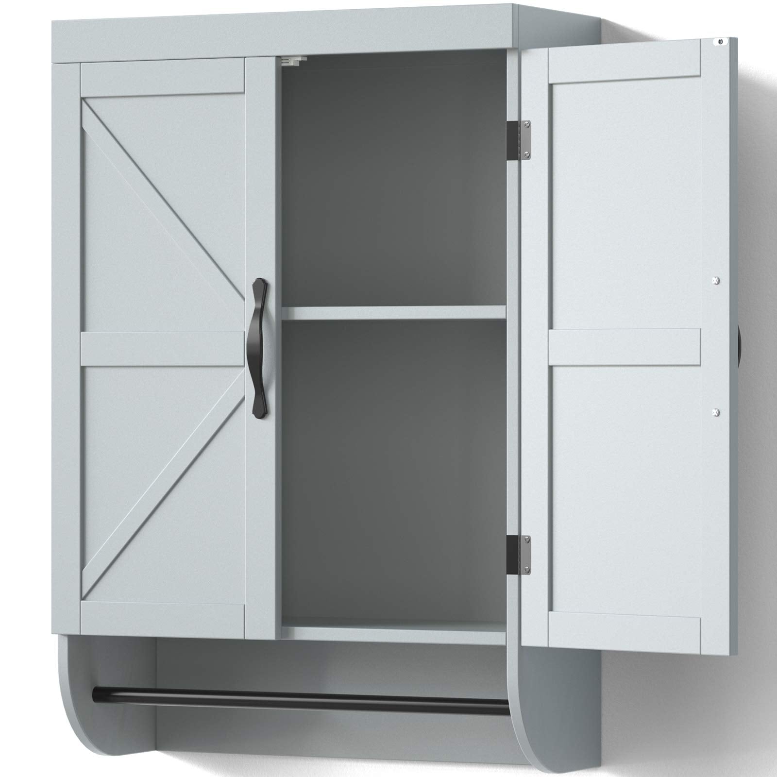 SRIWATANA® Over The Toilet Storage Cabinet with Adjustable Shelf